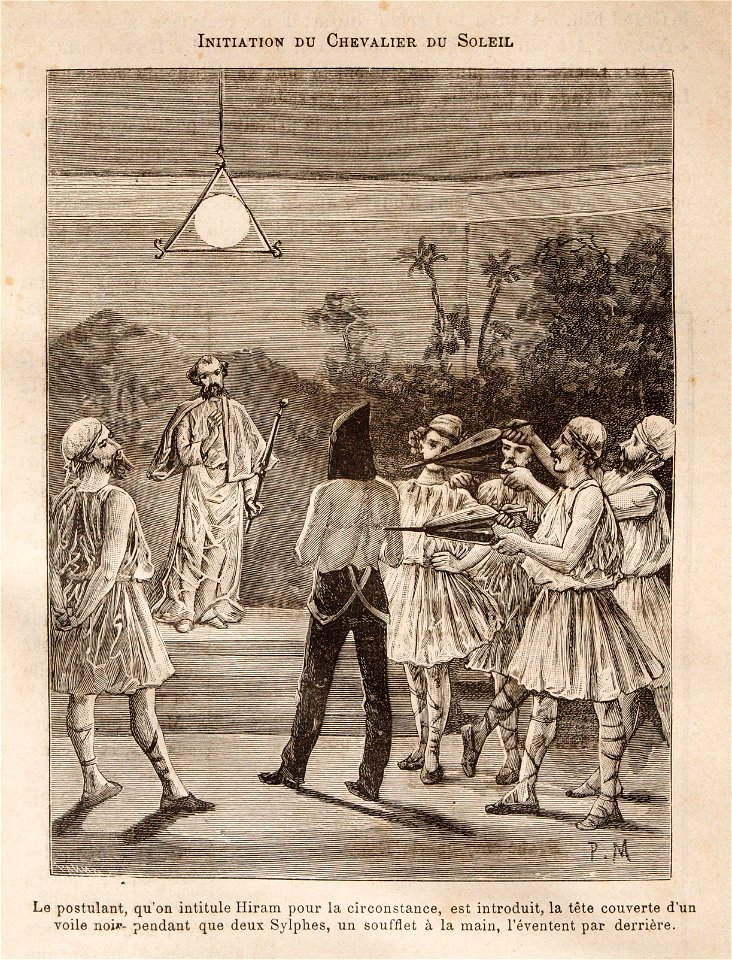 Léo Taxil-Mystères de la Franc-Maçonnerie-gravure 50