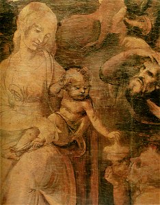 Léonard de Vinci - Adoration des mages