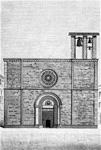 L’Aquila – Santa Giusta (xilografia)
