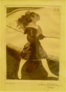 Léon Spilliaert (1908) - Zingend meisje bis