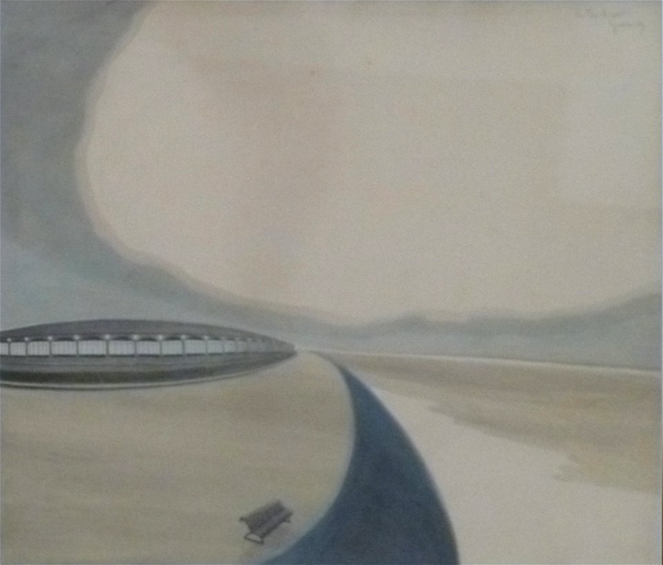 Léon Spilliaert (1909) - Dijk en kursaal te Oostende