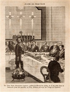 Léo Taxil-Mystères de la Franc-Maçonnerie-gravure 40