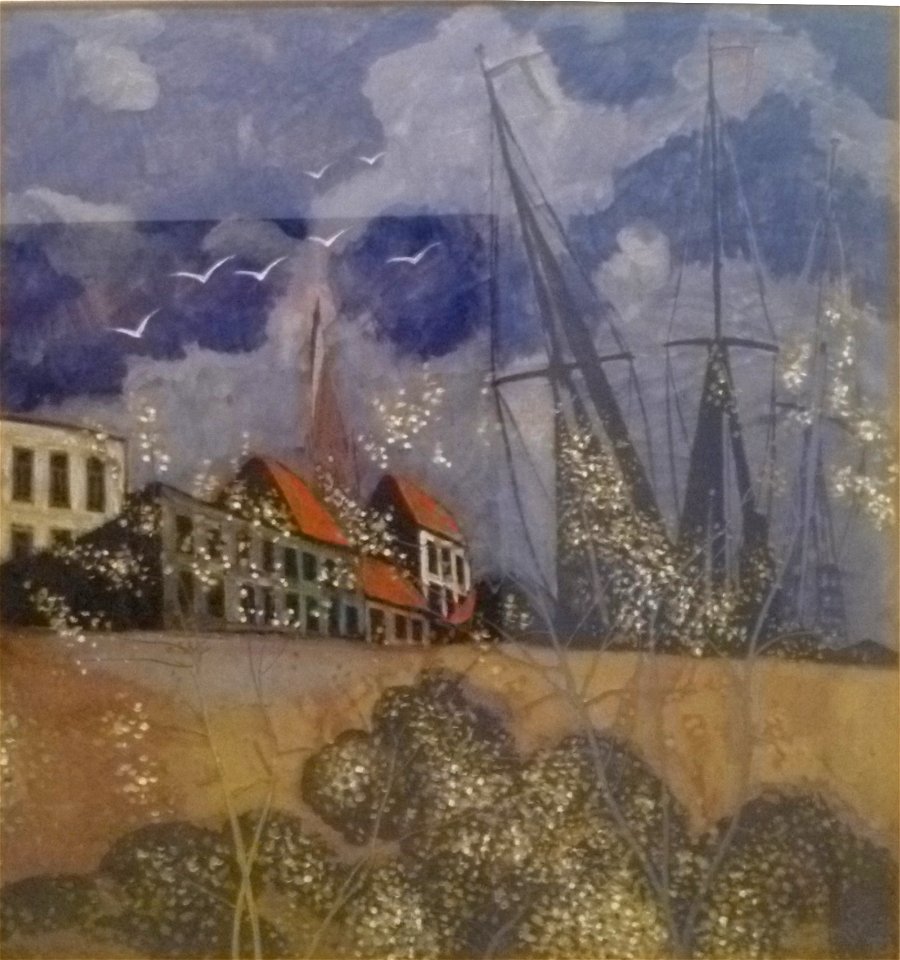 Léon Spilliaert 1922 - Lente in de stad en op de kaaien