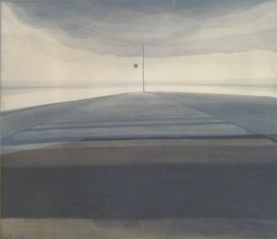 Léon Spilliaert (1907) - De seinpaal op het staketsel
