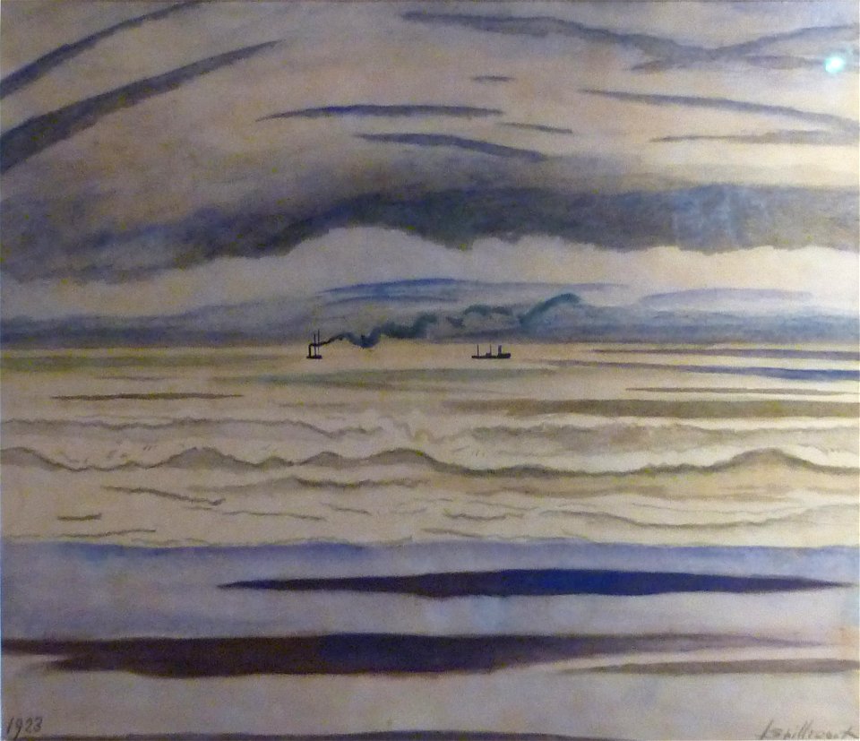 Léon Spilliaert (1923) Marine