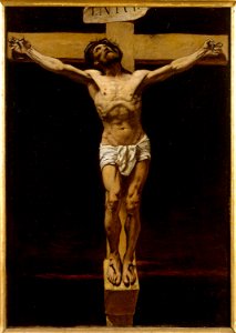 Léon Bonnat - Le Christ en croix, esquisse pour la salle d'audience de la Cour des Assises du Palais de Justice de Paris - PPP3893 - Musée des Beaux-Arts de la ville de Paris
