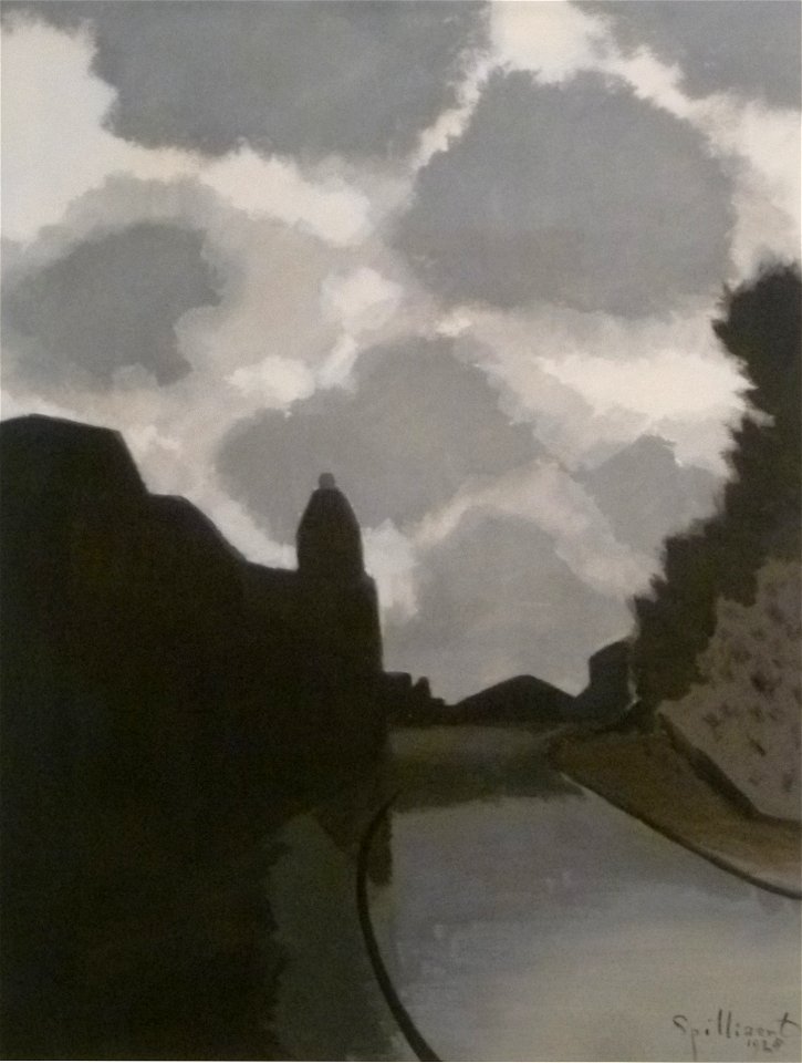 Léon Spilliaert 1925 - De oude stadsschouwburg