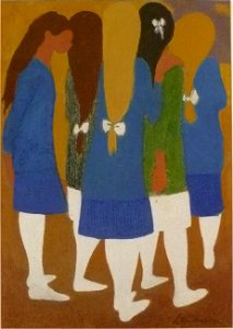 Léon Spilliaert (1912) - Meisjes met witte kousen