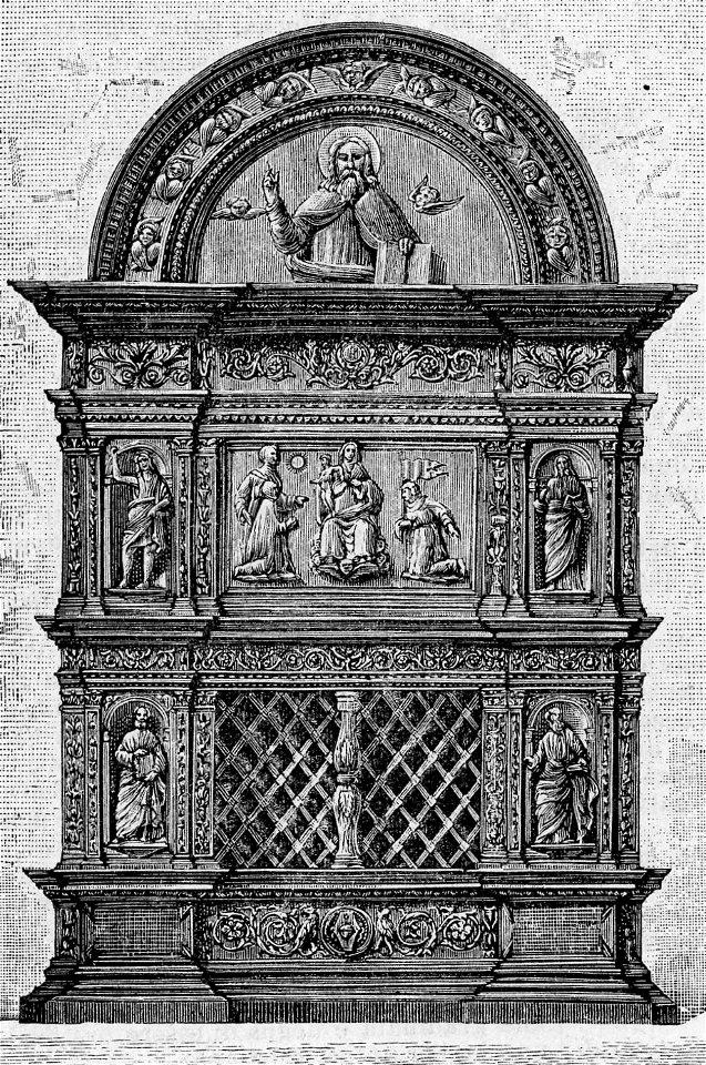 L’Aquila – San Bernardino (xilografia)