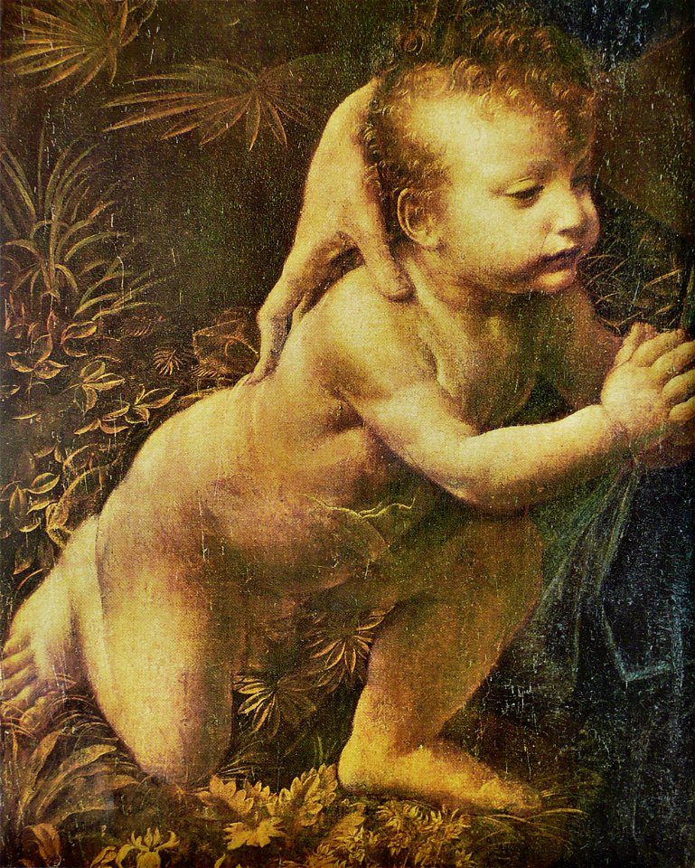 Léonard de Vinci - Vierge aux rochers 2