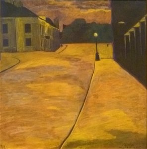 Léon Spilliaert 1922 - Oostends stadszicht