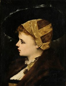 Léon-Lucien Goupil - Cabeça de mulher