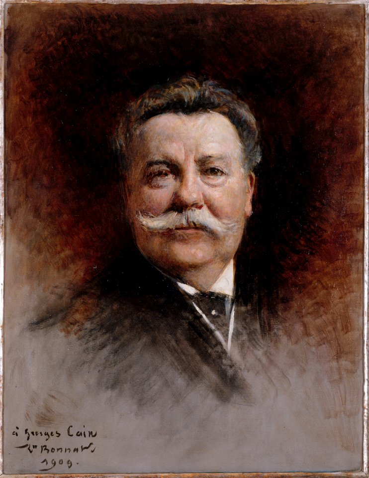 Léon Bonnat - Portrait de Georges Cain (1853-1919), peintre et littérateur - P1686 - Musée Carnavalet