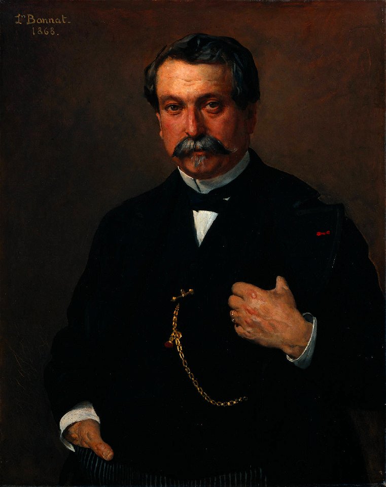 Léon Bonnat - Portrait d'un homme