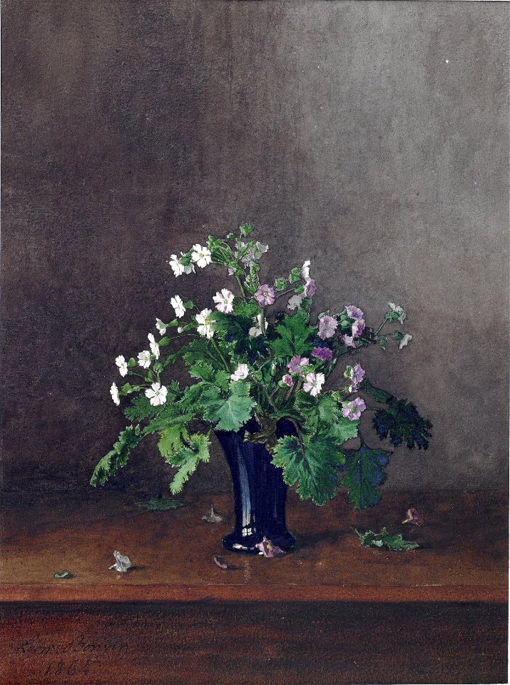Léon Bonvin - Vase of Flowers - Walters 371661