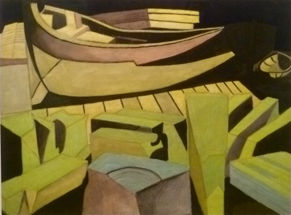 Léon Spilliaert 1927 - Scheepswerf
