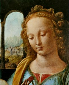 Léonard de Vinci - Madone à l'œillet