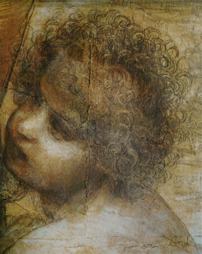 Léonard de Vinci - Vierge, Enfant Jésus, ste Anne & st Jean-Baptiste 2