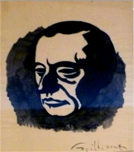 Léon Spilliaert (1920) - Portret van Franz Hellens