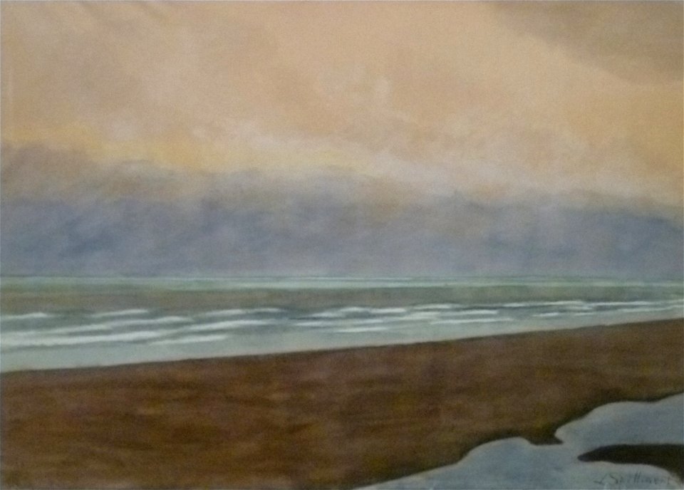 Léon Spilliaert (1930) - Marine met azuurgroene horizon