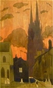 Léon Spilliaert (1923) De bediening