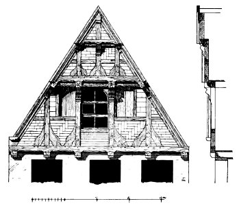 Lüneburg 177 Untere Ohlingerstraße 8 Giebel