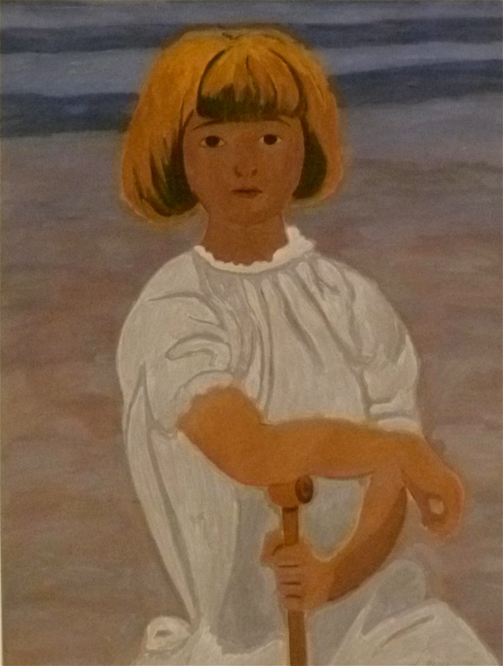 Léon Spilliaert 1924-1926 - Jong meisje op het strand