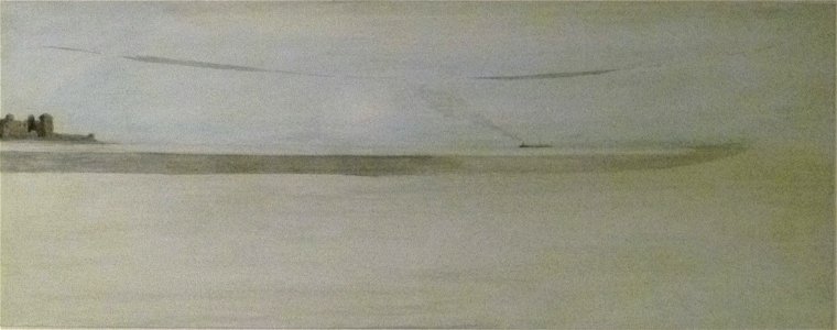 Léon Spilliaert (1905) - Marine (met zicht op de Royal Palace)
