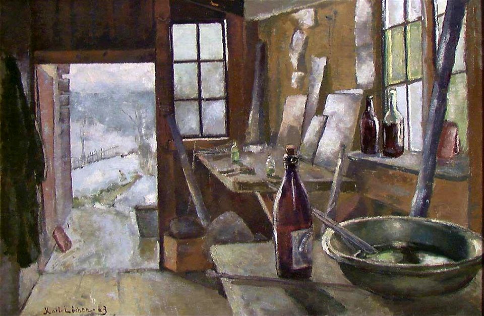 Kalle Løchen - The Studio at Modum - NG.M.02081 - National Museum of Art, Architecture and Design