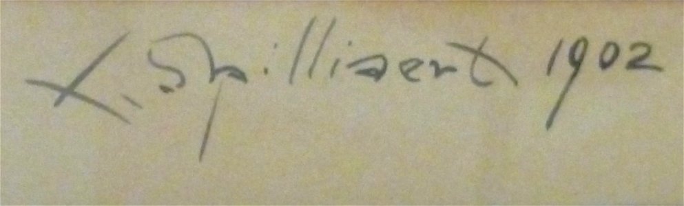 Léon Spilliaert - Handtekening