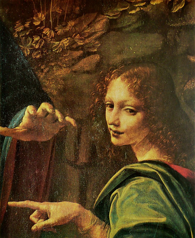 Léonard de Vinci - Vierge aux rochers 3