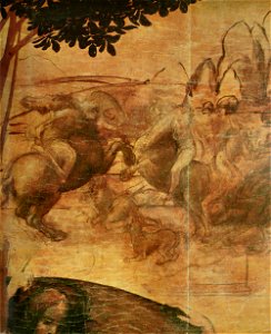 Léonard de Vinci - Adoration des mages 2
