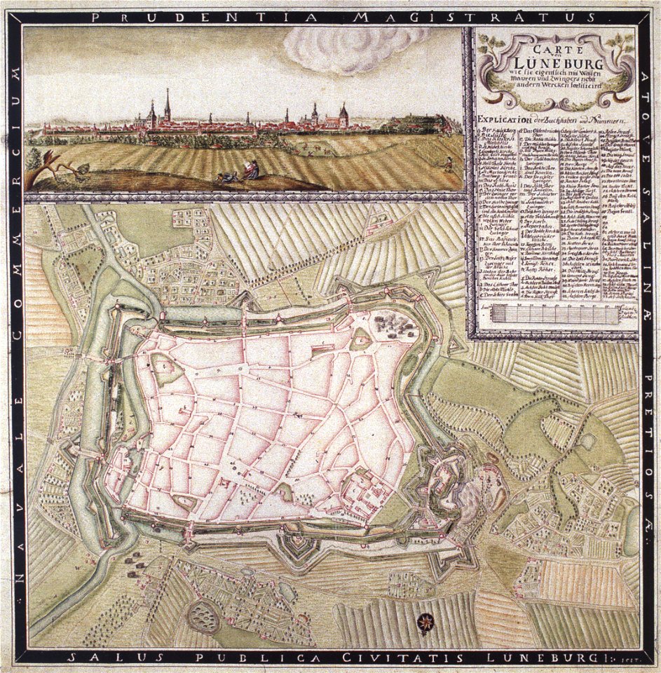 Lüneburg Carte 1730