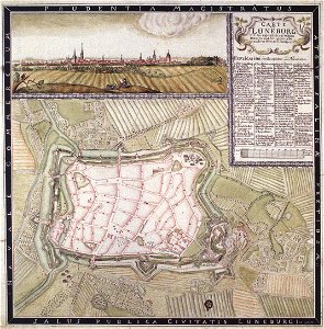 Lüneburg Carte 1730