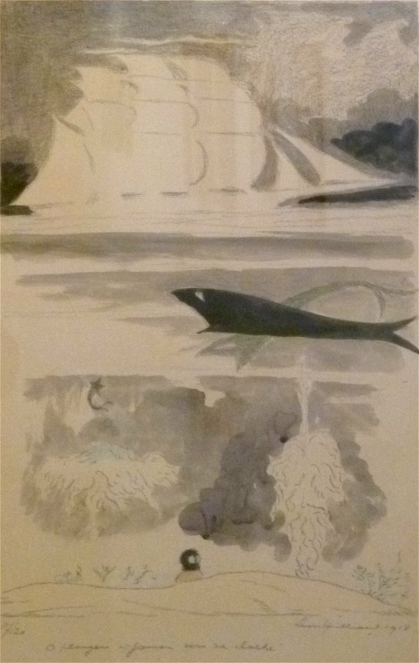 Léon Spilliaert (1918) - Cloche à plonge(u)r - Les Serres Chaudes
