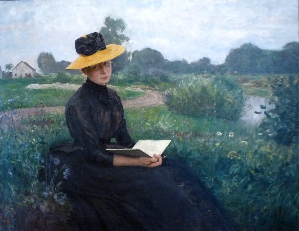 Léopold von Kalckreuth-La Comtesse Marie