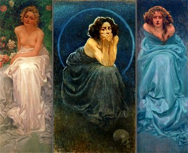 L’enigma umano (triptych)