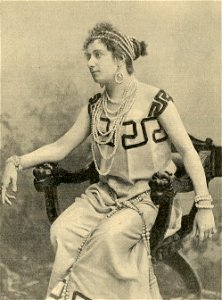L’attrice Tina di Lorenzo