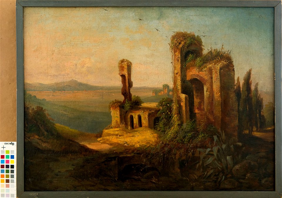 Lõunamaise lossi varemed, Julie Wilhelmine Hagen-Schwarz, AM 9792 G 1878
