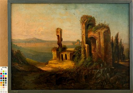 Lõunamaise lossi varemed, Julie Wilhelmine Hagen-Schwarz, AM 9792 G 1878
