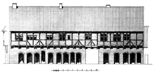 Lüneburg 185 Im Wendischen Dorfe 3 Viskulenhof Ansicht