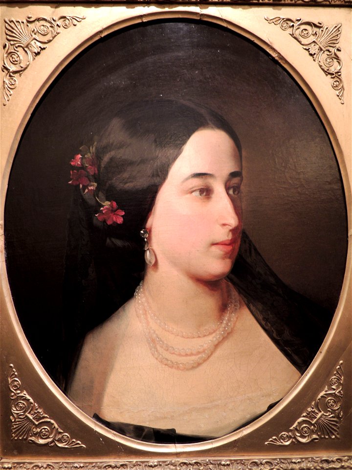 M.A.Gartung by I.Makarov (1860, Leo Tolstoy's museum) FRAME2