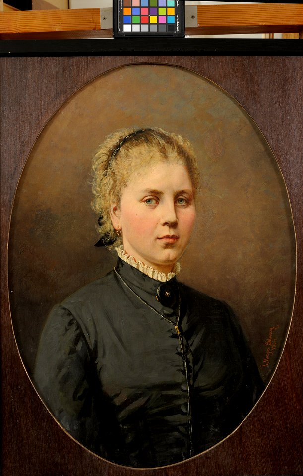 M625 Julie Hagen-Schwarz Daami portree Marisa v Wolf 1884