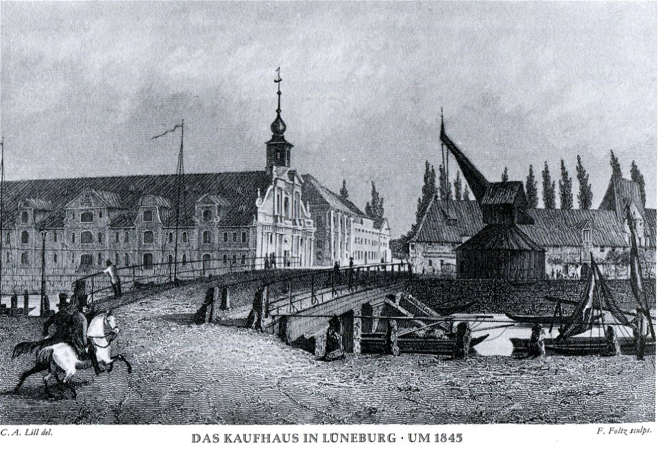 Lüneburg Kaufhaus 1845