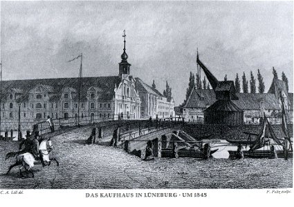 Lüneburg Kaufhaus 1845