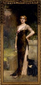 Léon-François Comerre - Portrait de Madame Jean Maillard-Norbert - PPP4954 - Musée des Beaux-Arts de la ville de Paris