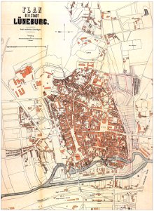Lüneburg Plan 1889