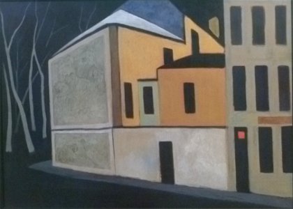 Léon Spilliaert 1926-1927 Gevels in de nacht