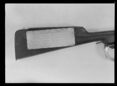 Löskolv till studsarpistol m, 1808 system Helvig - Livrustkammaren - 79003