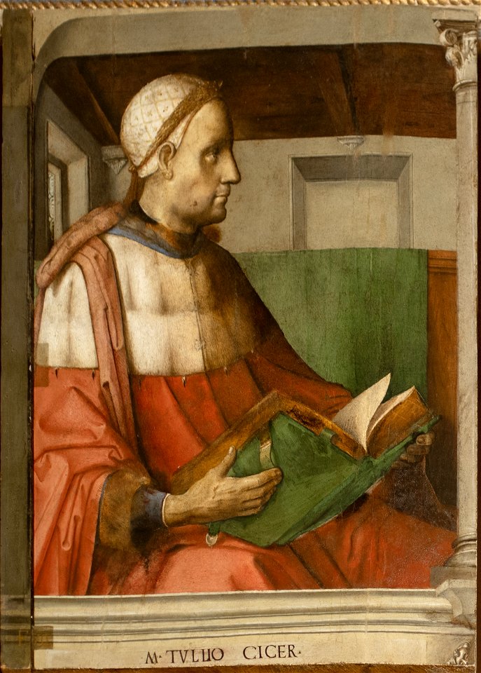M Tullio Cicer (Cicerone) - Studiolo di Federico da Montefeltro